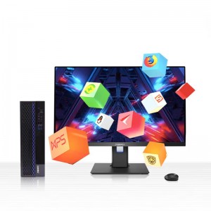 清华同方 超翔TL630-V001-2 台式电脑(龙芯3A5000(四核 2.3GHz)/16G内存/1G独显/256SSD 2TB HDD/23.8英寸显示器/3年原厂服务)