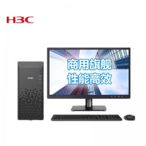 H3C Desk X500t台式电脑（i5-12500/16GB内存/256G SSD+1TB硬盘/集显/Win11-H操作系统/23.8英寸显示器/三年免费保修）
