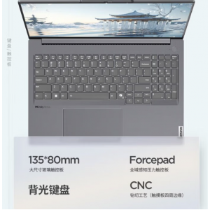 Thinkbook 16+ 03CD图形移动工作站  UItra9-185H/32G/1TSSD/RTX4060/Win11H/3.2K屏/2年质保/双肩包/无线鼠标