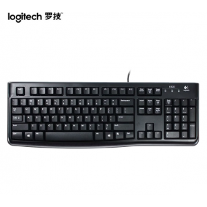 罗技（Logitech）K120有线键盘