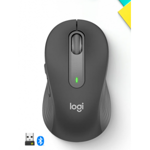 罗技（Logitech）M650 M无线蓝牙鼠标 中小手型 黑色 商用版
