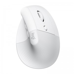 罗技(Logitech)Lift人体工学垂直无线蓝牙鼠标 （Lift白色）