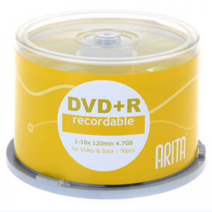 铼德(RITEK) DVD+R 16速4.7G光盘 50片/盒