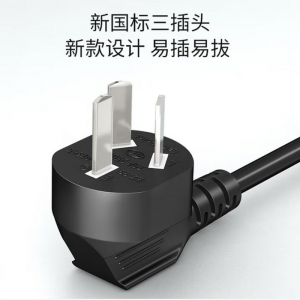 广线 国标三插品字10A电源线 10米