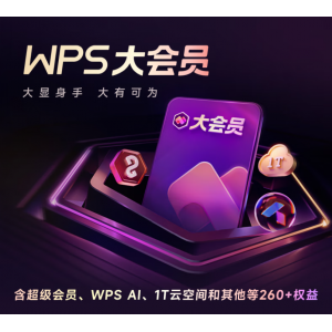 WPS大会员年卡