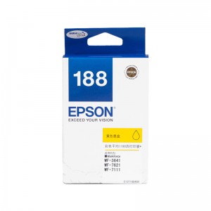 爱普生（EPSON）T1884 黄色墨盒(适用WF-3641/7111/7621/7218/7728机型)