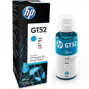 惠普（HP）GT52青色墨水（适用于/676/678/726/728/755/758/798/672/675打印机）