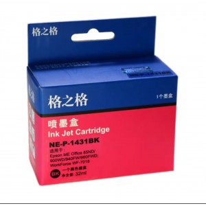 格之格WE-P-1431BK黑色墨盒(适用爱普生WF- 3011/7511/7521/7018/ME960FWD/900WD/85ND机型)
