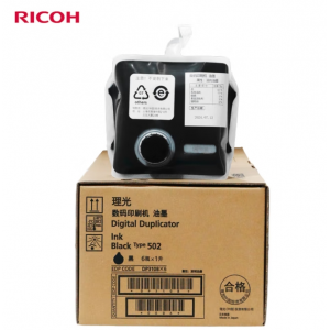 理光（Ricoh）502型 黑油墨（1000ml/袋 6袋/盒）适用于DD5442C/DD5452C