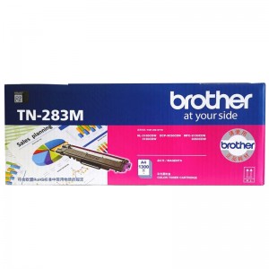 兄弟（brother）TN-283M 红色墨粉盒（适合HL-3160 3190DCP-9030MFC-9150 9350CDW）