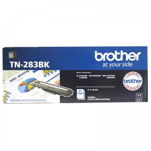 兄弟（brother）TN-283BK黑色墨粉盒（适合HL-3160 3190DCP-9030MFC-9150 9350CDW）