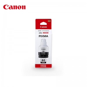 佳能（Canon）GI-80 PGBK 黑色墨水(适用GM2080/GM4080/G7080/G6080/G5080)