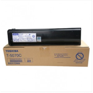东芝(TOSHIBA)T-5070C墨粉盒（碳粉），原装黑色，高容量粉盒，打印量40000页左右，A4纸，5%覆盖率，粉净重700克，适用东芝257/307/357/457 