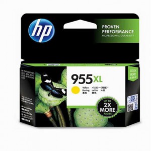惠普 HP 955XL（L0S69AA） 墨盒 1600页 黄色 适用于惠普OFFCEJET PRO 7740/8210/8216/8710/8720/8730喷墨打印机