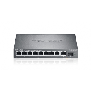 普联（TP-LINK）TL-SG1210PT 8口全千兆非网管PoE交换机