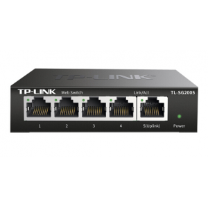 普联（TP-LINK） TL-SG2005 5口全千兆Web网管交换机