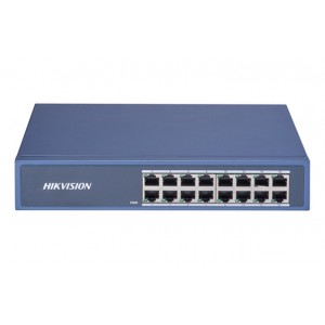海康威视（HIKVISION）DS-3E0116-S 百兆以太网交换机