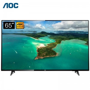 AOC H65P3 65英寸4K超高清全面屏电视机