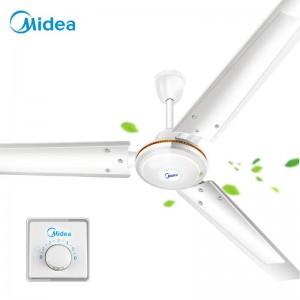 美的（Midea） FC120-BA  48寸三叶吊扇  55W 3档 白色