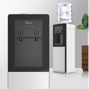 美的（Midea）家用饮水机YR1002S-X 钢化玻璃双开门