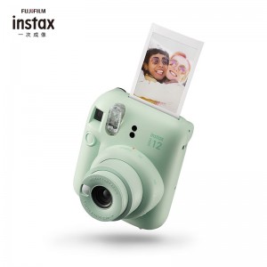 富士instax立拍立得 一次成像相机 mini12（mini11升级款）薄荷绿