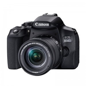 佳能（Canon）EOS 850D 单反相机(含EF-S 18-55mm f/4-5.6 IS STM镜头+雷克沙128GB SD存储卡+沣标捕捉者S-324C+S-Q44套装+原装相机包）