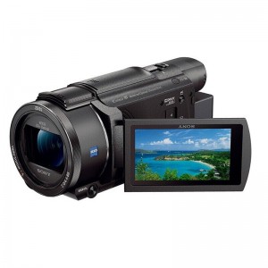 索尼（SONY）FDR-AX60 家用/直播4K数码摄像机 DV/摄影/录像 约20倍光学变焦（含128G卡+包+备电+卡色UV镜）