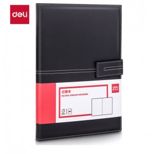得力(deli)3344 皮面笔记本16K 黑色