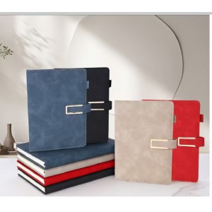 苏达 6525 A5磁扣软皮商务笔记本