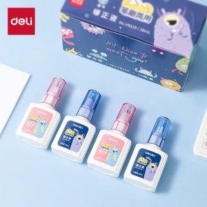 得力(deli)VR119 修正液 单支装 18ml
