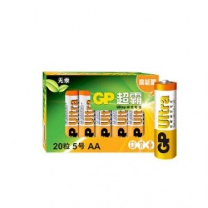 超霸5号电池 20粒/盒 （单位：对）