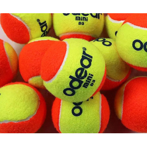 欧帝尔（ODEAr）儿童过渡网球D6大红色48粒/整袋