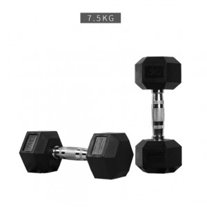 IRONWOD包胶六角哑铃7.5kg