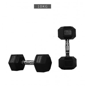 IRONWOD包胶六角哑铃10kg
