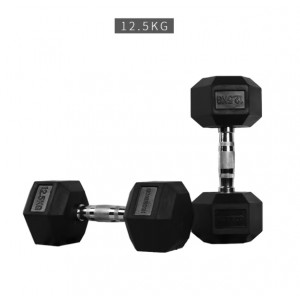 IRONWOD包胶六角哑铃12.5kg