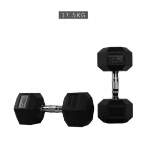 IRONWOD包胶六角哑铃17.5kg