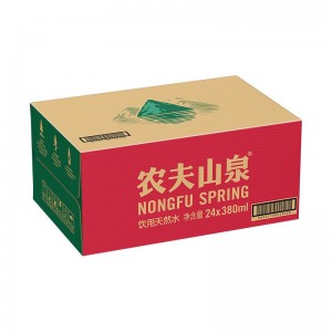 农夫山泉 饮用天然水 380ml*24瓶/箱
