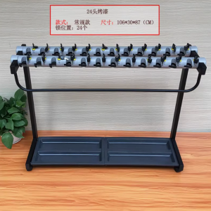 带锁雨伞架24头常规 106*30*87
