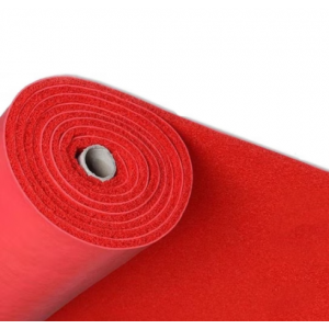3A 红色地毯 厚度10mm*宽度1.8m  18米/卷