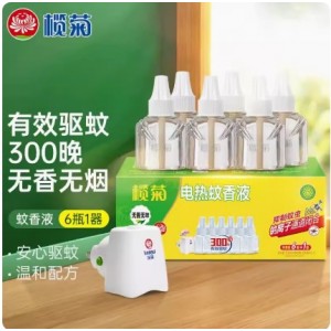 榄菊蚊香液套装（6瓶+1加热器）