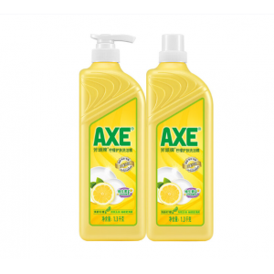 斧头牌(AXE)柠檬护肤洗洁精1.3kg（泵+补）