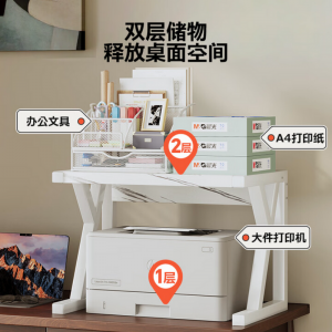 溢彩年华 置物架 单层款 大理石纹面板