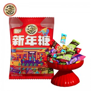 徐福记多口味新年糖308g/袋